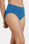Zivame Anti-Microbial Medium Rise Full Coverage Hipster Panty (Pack of 5) - Multicolor — thumbnail 4